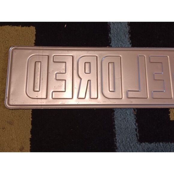 Man Cave "FRG-ELDRED" Street Sign 19"x4.5" Funny Wall Decor - Picture 9 of 12